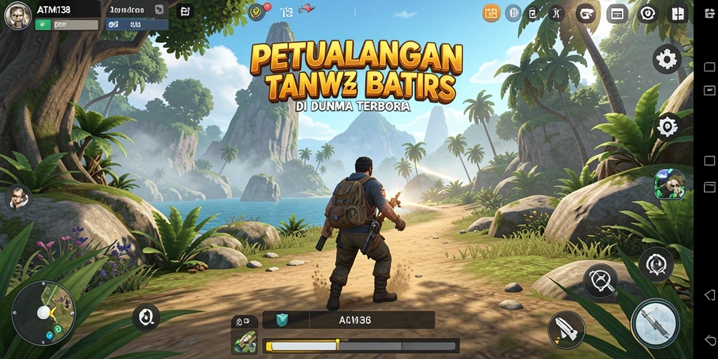 Gameplay mendebarkan dalam dunia terbuka ATM138.