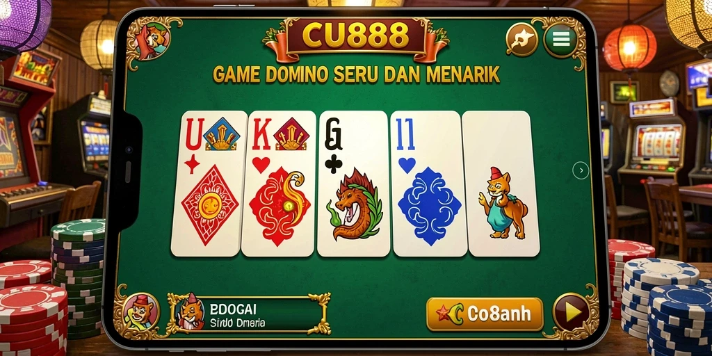 Tampilan gameplay seru dari CU888 yang penuh tantangan.