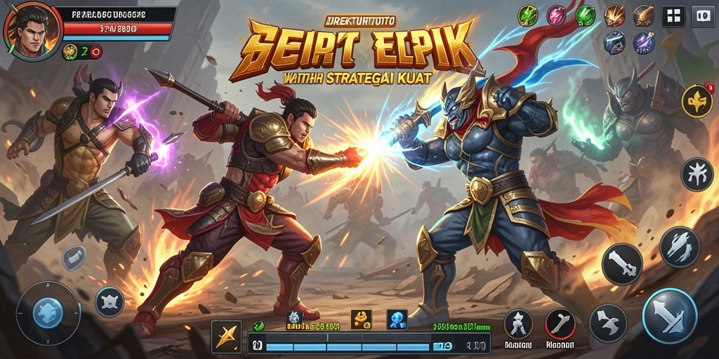 Tampilan menegangkan dari gameplay DIREKTURTOTO yang penuh aksi.
