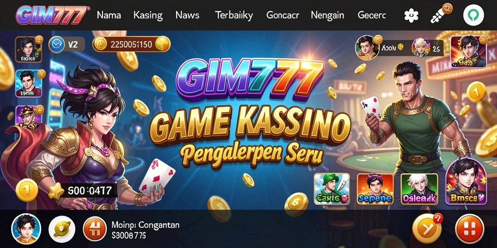 Tampilan menarik dari gameplay GIM777 yang menyenangkan.