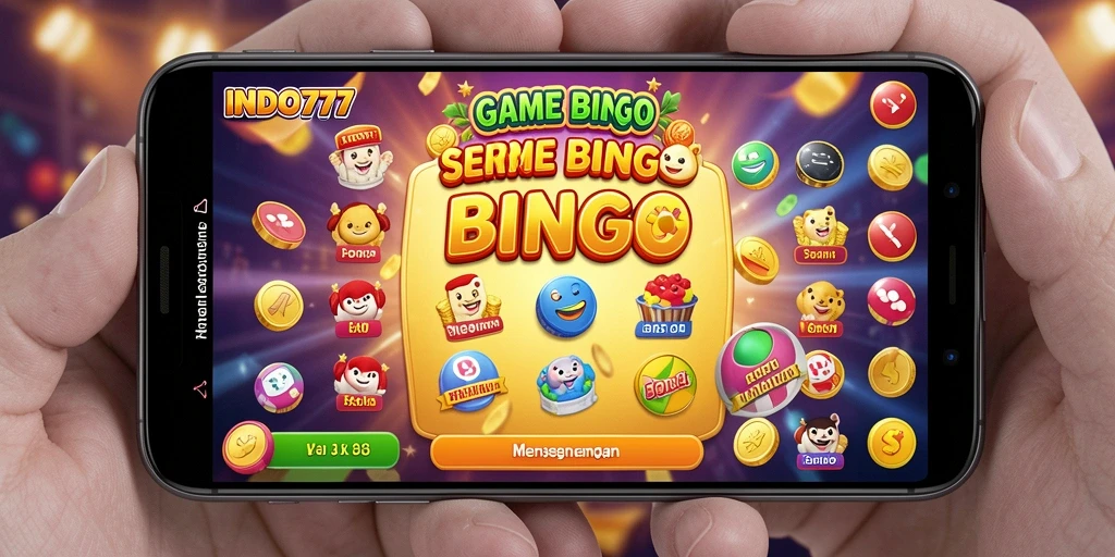 Tampilan gameplay Bingo yang seru di INDO777.