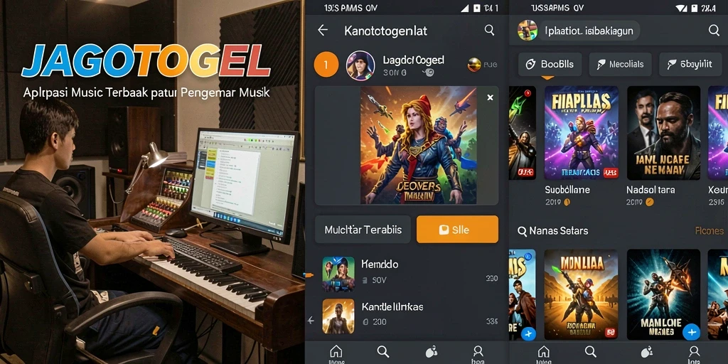 Screenshot menunjukkan tampilan antarmuka JAGOTOGEL yang interaktif dan menarik.