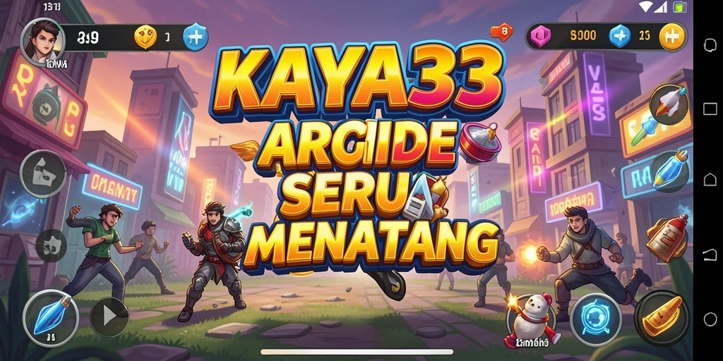Screenshot gameplay KAYA33 menampilkan aksi seru dan tantangan arcade.